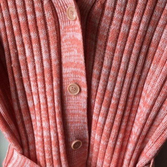 Montgomery Ward Vintage  marled cardigan sweater - Picture 5 of 7